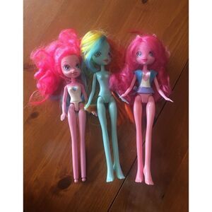 Set of 3 Equestria Dolls - 2012, 2013, 2014